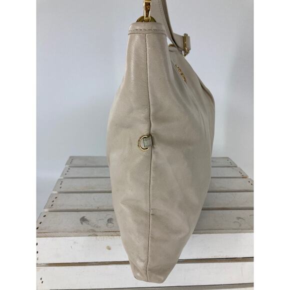 TORY BURCH MEDIUM IVORY LEATHER VERONA FOLDOVER CROSSBODY BAG - Picture 3 of 16